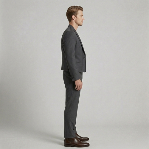 Blazer entallado corto
