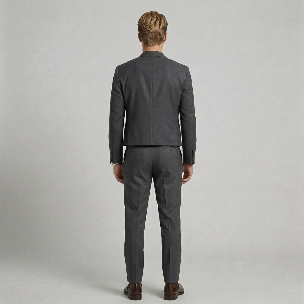 Blazer entallado corto