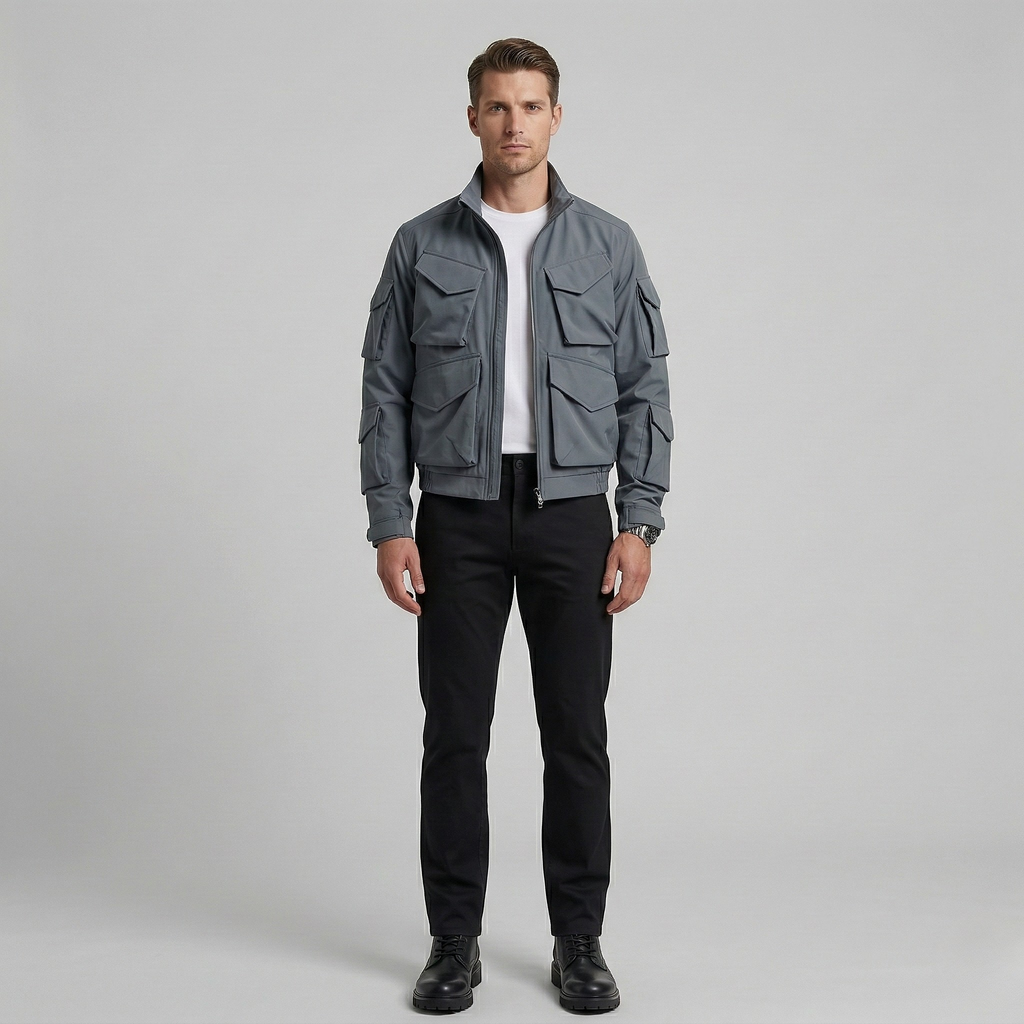 Chaqueta utilitaria moderna