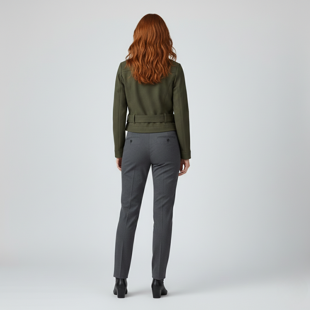 Chaqueta corta de campo inspirada en las prendas de trabajo