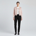 Chaqueta bomber corta de satén